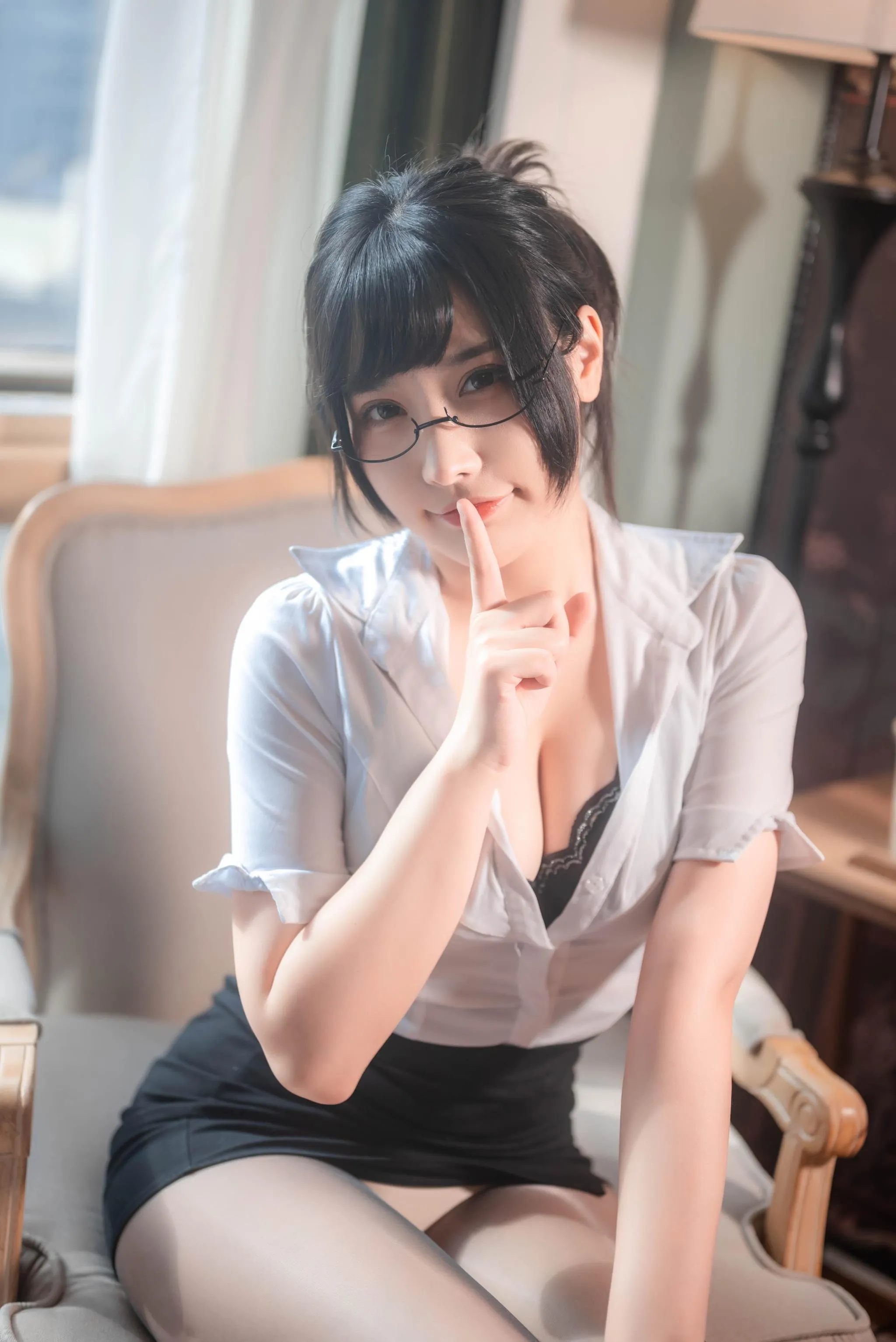 糖果果Candy – NO.07 室内ol [102P]插图2